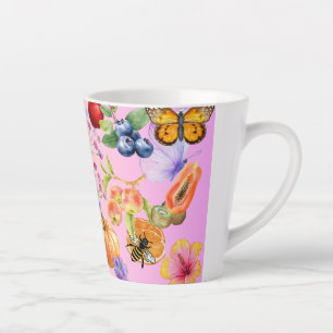 Mixed Fruits Latte Mug