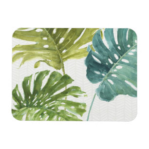 Mixed Greens Tropical Palms Magnet