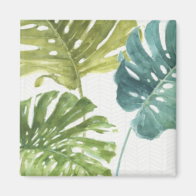 Mixed Greens | Tropical Palms Magnet (Front)