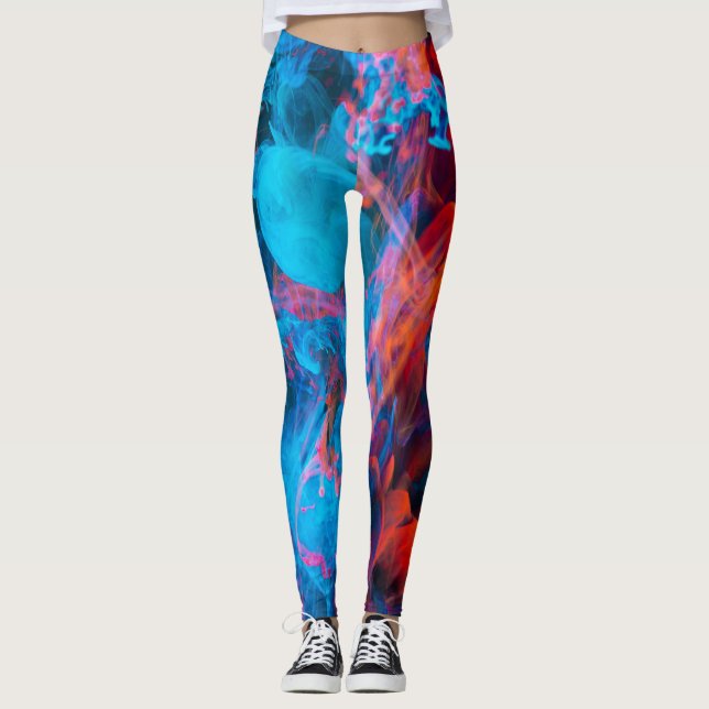 Mixed Ink Leggings (Front)