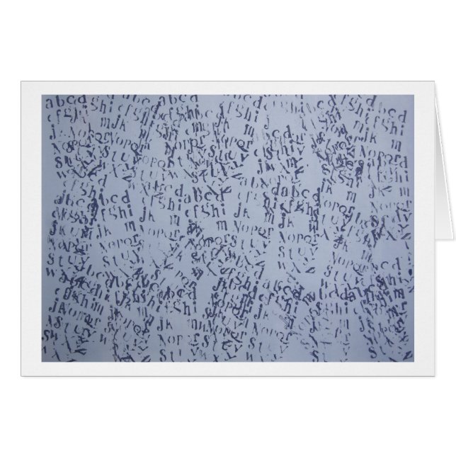 Mixed Letters (Front Horizontal)