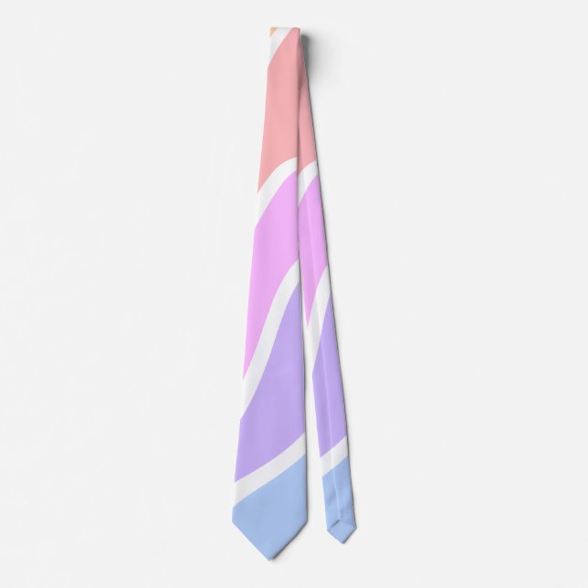 Mixed Light Color Gradient  Tie (Front)