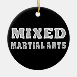 Mixed Martial Arts Ceramic Ornament