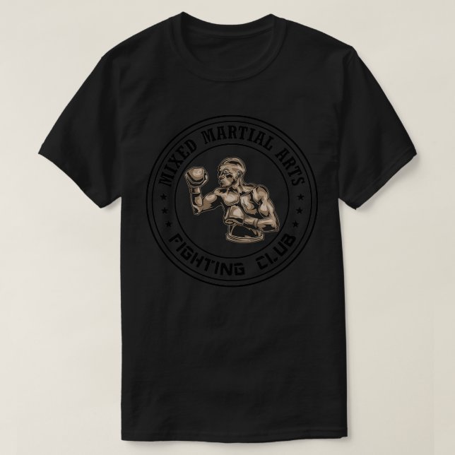 Mixed martial arts fighting club T-Shirt (Design Front)