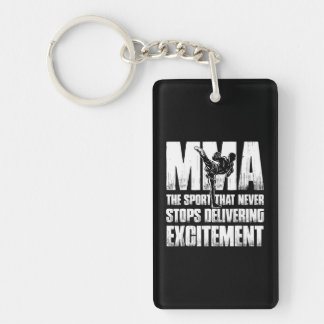 Mixed Martial Arts For MMA Fighter Cage Fighter Key Ring