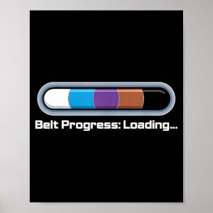 Mixed Martial Arts Jiu Jitsu Blackbelt MMA BJJ Poster