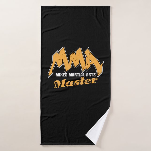 Mixed Martial Arts Master Bath Towel (Bath Towel)