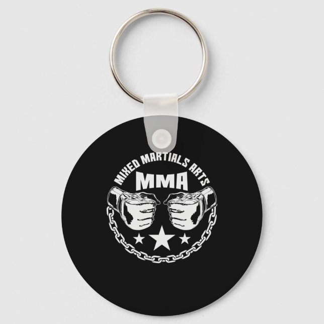 Mixed Martial Arts MMA Key Ring (Front)