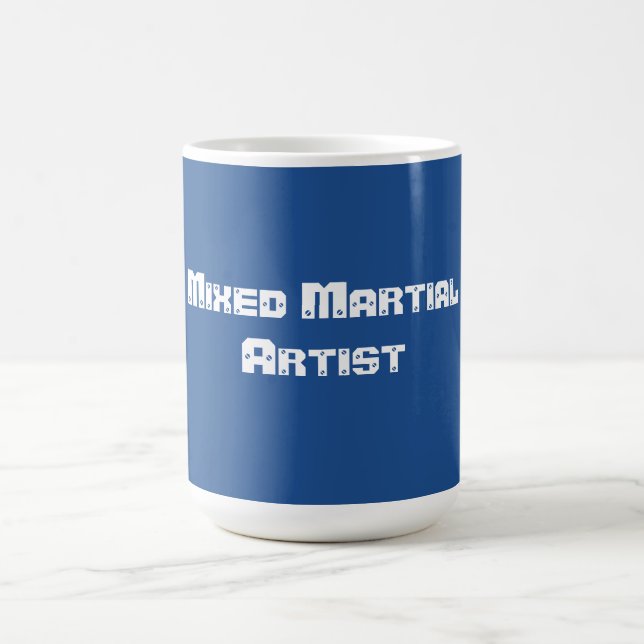 Mixed Martial Fighter Coffee Mug (Center)
