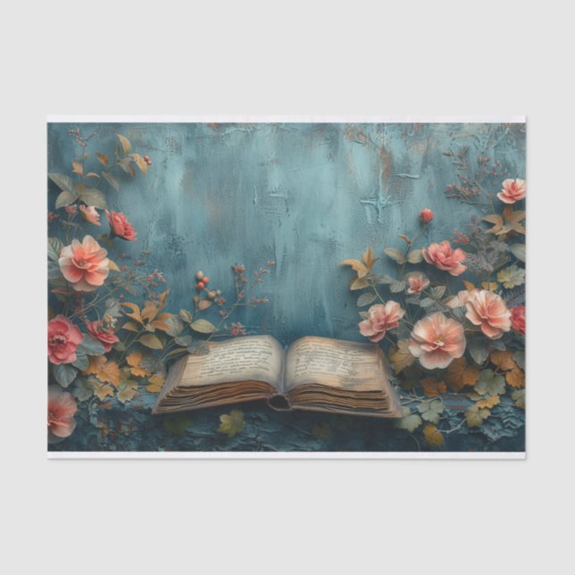 Mixed Media Book Tissue Paper (Front)