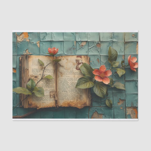 Mixed Media Book Tissue Paper (Front)