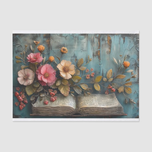 Mixed Media Book Tissue Paper (Front)