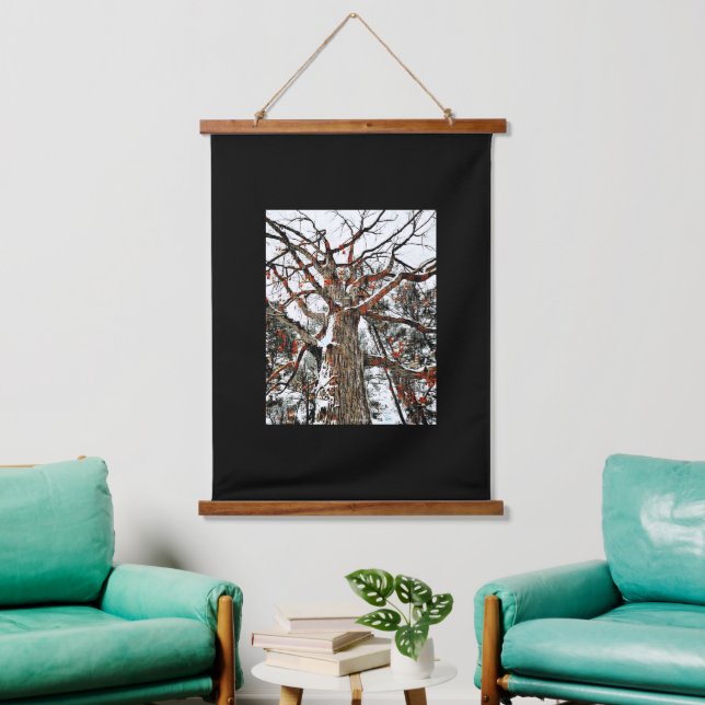 Mixed Media Digital Art Hanging Tapestry (Living Room)