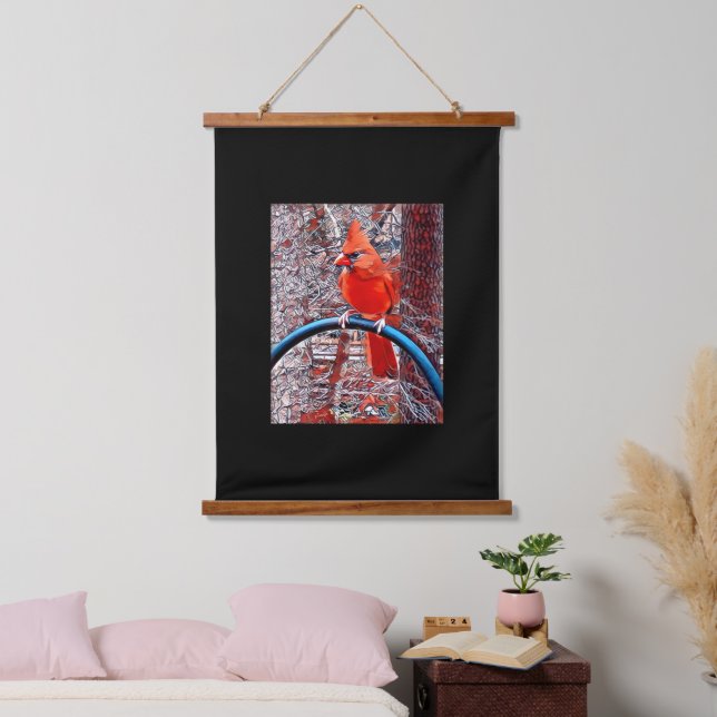 Mixed Media Digital Art Hanging Tapestry (Bedroom)