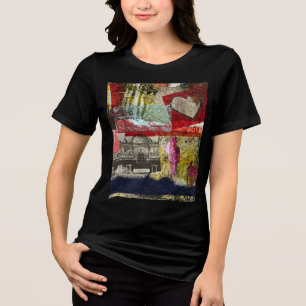 Mixed media t-shirt Tri-Blend shirt