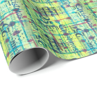 Mixed Media Xmas Paper