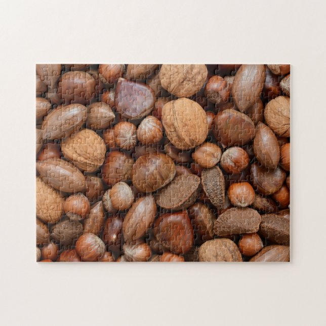 Mixed nuts jigsaw puzzle (Horizontal)