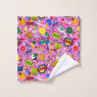 😍 mixed pickleball pink wash cloth