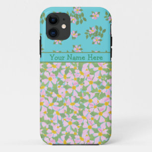 Mixed Pink Dog Rose Floral iPhone 5/5s Xtreme Case
