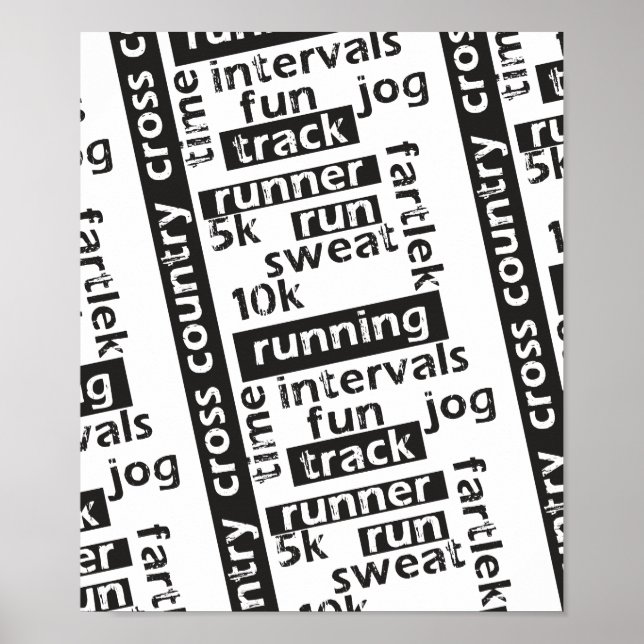 Mixed Run Runner Theme Poster (Front)