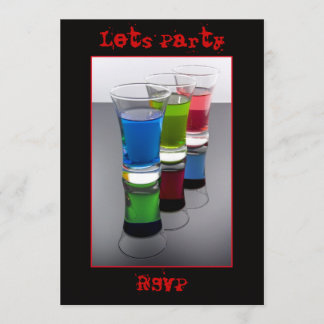 Mixed Shots Invitation