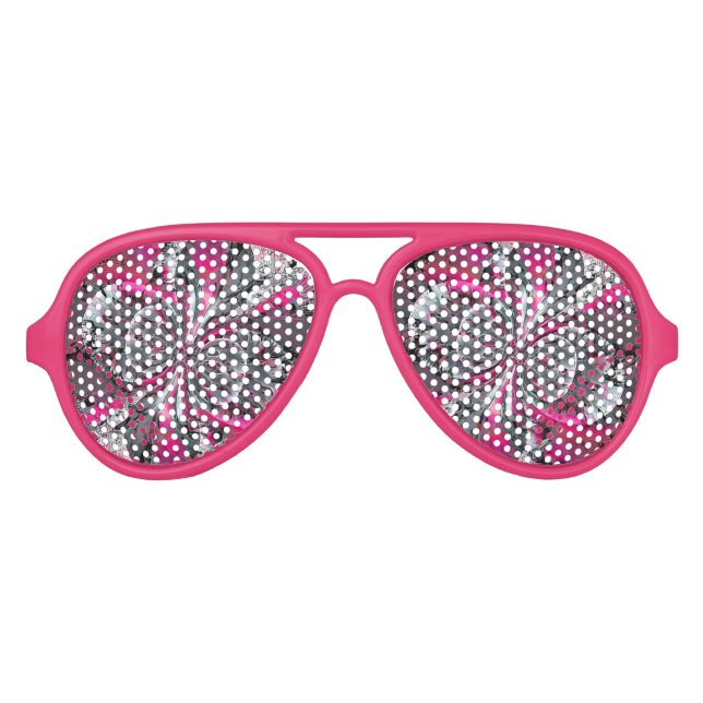 Mixed Signals  Aviator Sunglasses (Front)