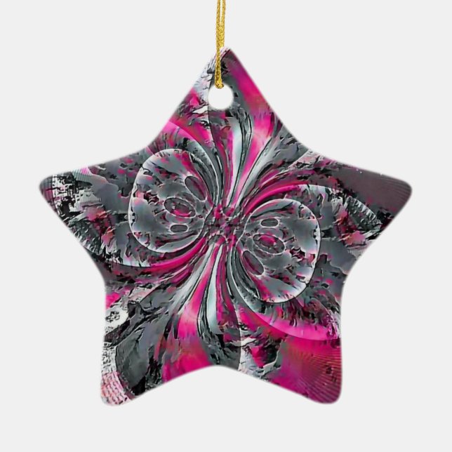 Mixed Signals  Ceramic Ornament (Front)