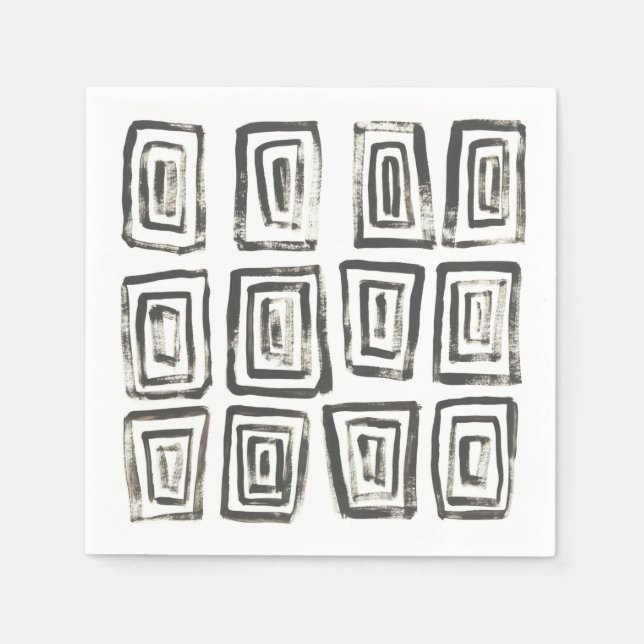 Mixed Signals IV Napkin (Front)