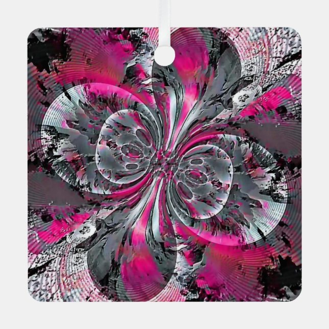 Mixed Signals   Metal Tree Decoration (Front)