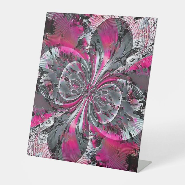 Mixed Signals  Pedestal Sign (Front)