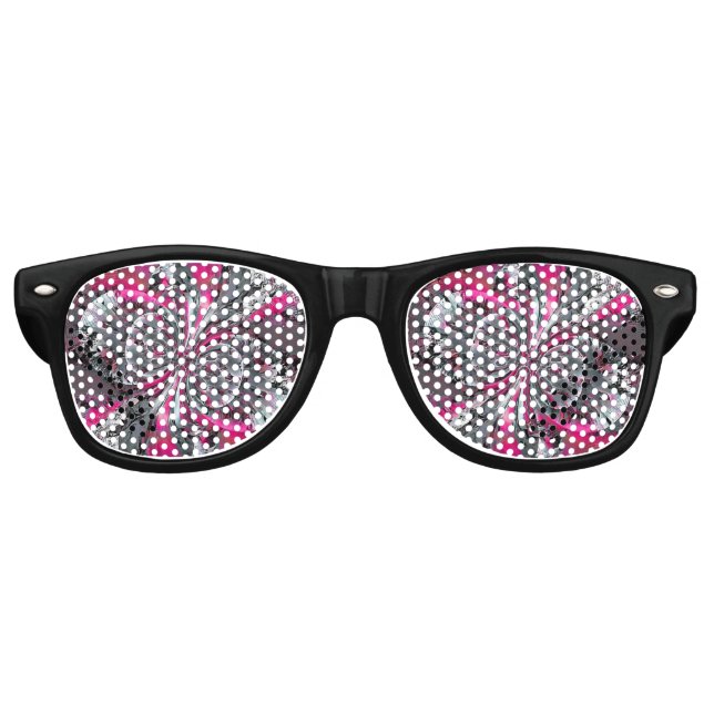 Mixed Signals  Retro Sunglasses (Front)