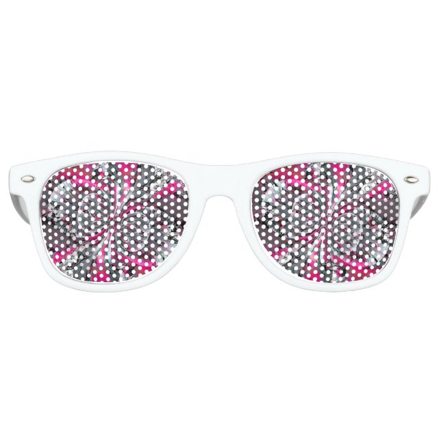 Mixed Signals  Retro Sunglasses (Front)