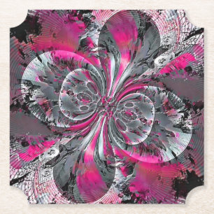 Mixed Signals  Square Paper Coaster