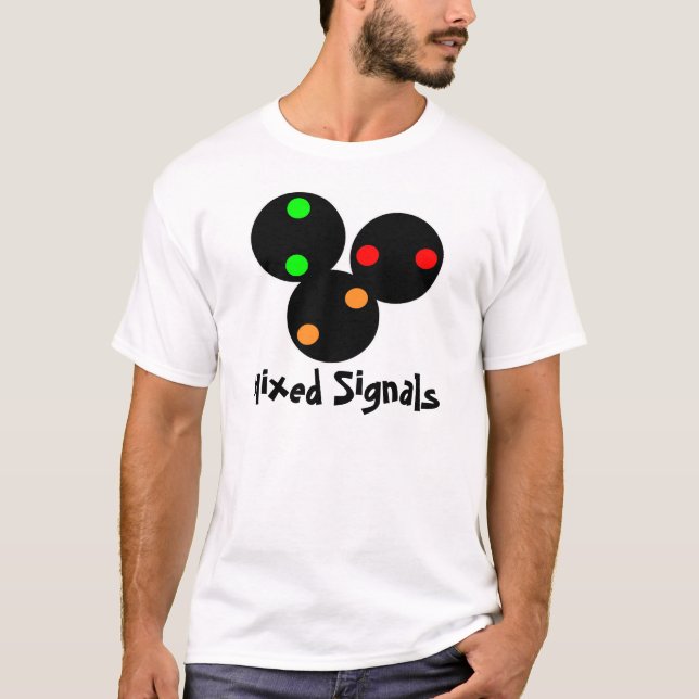 Mixed Signals T-Shirt (Front)