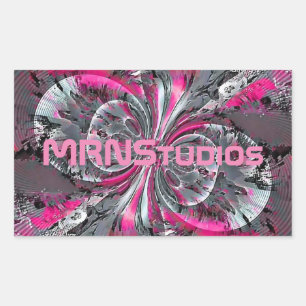 Mixed Signals Triangle Sticker