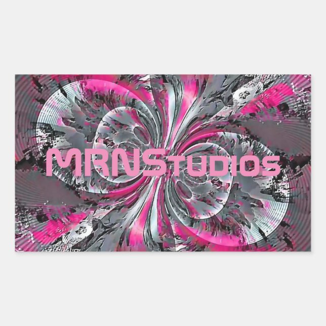 Mixed Signals  Triangle Sticker (Front)