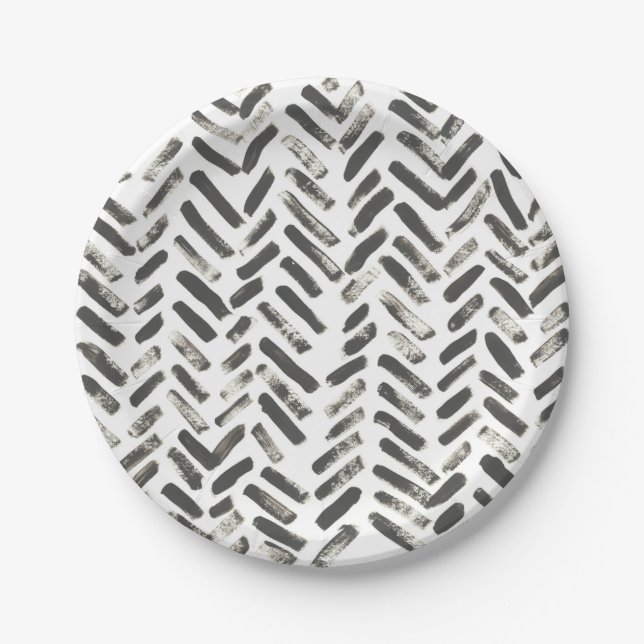 Mixed Signals VII Paper Plate (Front)