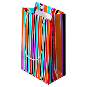 Mixed Stripes Small Gift Bag