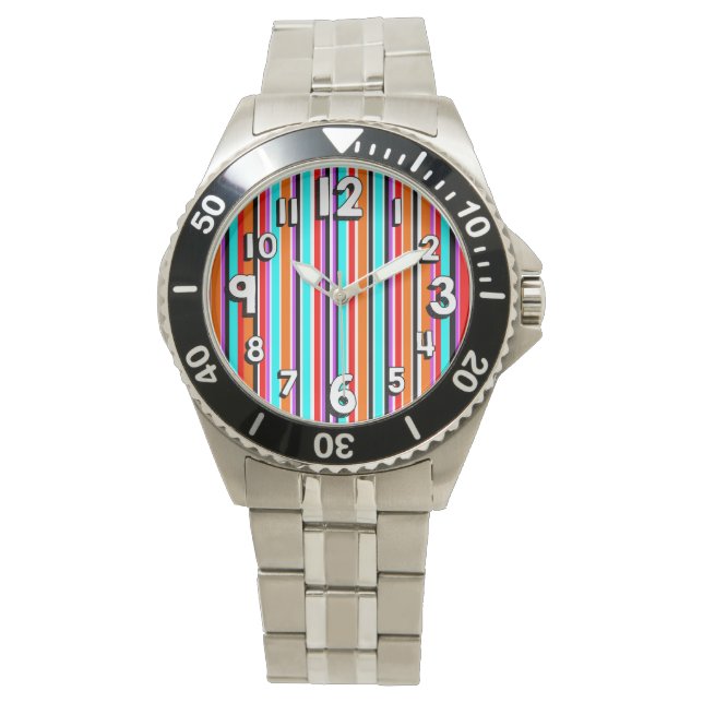 Mixed Stripes Watch (Front)