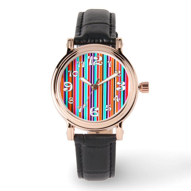 Mixed Stripes Watch (Front)