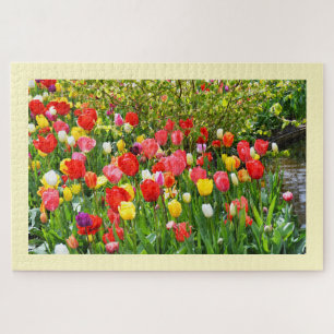 Mixed tulips jigsaw puzzle