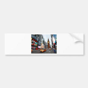 Mixed Up World! - New York City & London Bumper Sticker