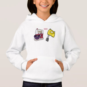 Mixer cartoon illustration