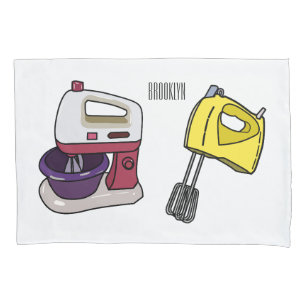 Mixer cartoon illustration  pillowcase