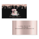 Mixer Flowers Rose Gold Drips Bakery Black