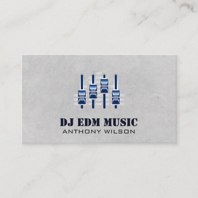 Mixer | Sound Engineer Producer | DJ Business Card (Front)