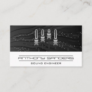 Mixer   Tech Background Business Card