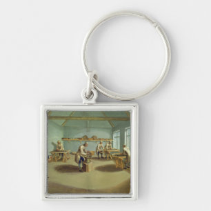 Mixing the Powder Key Ring