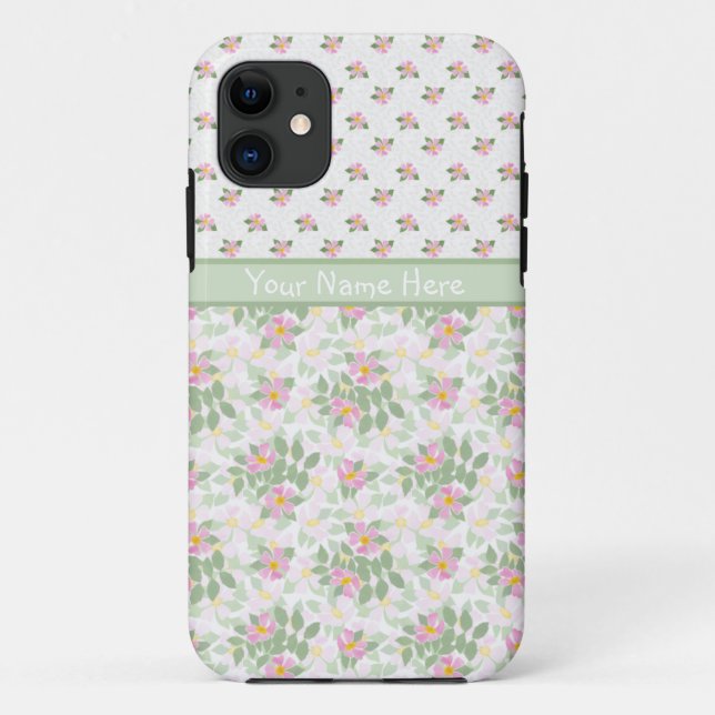 Mix'n'match Dog Rose Florals: iPhone 5/5 Case-Mate Case-Mate iPhone Case (Back)