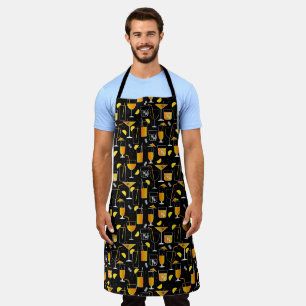 Mixologist bartender cocktails and drinks  apron